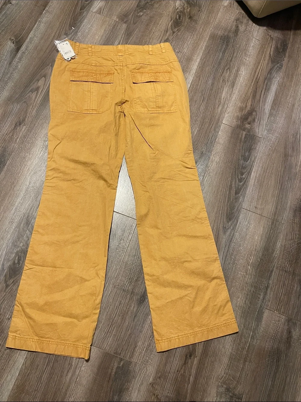 Free People women’s Cargo Pants in Mustard